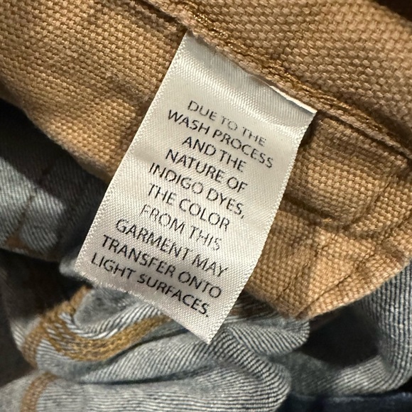 Duluth Trading Co Dark Blue Denim Ballroom Jeans 46 W 30 length cotton - Picture 5 of 6